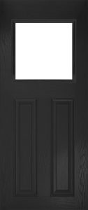 black colour composite doors hampshire