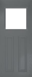 Grey colour composite doors hampshire