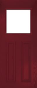 Red colour composite doors hampshire