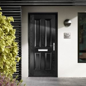 Black Composite Door Prices Hampshire