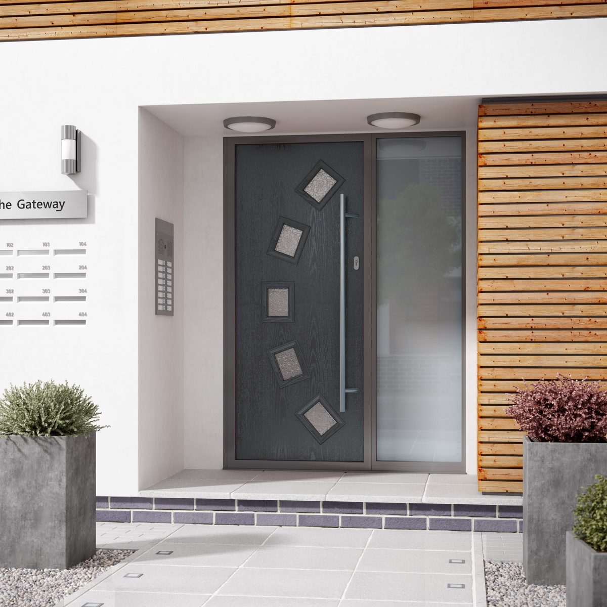 how much does a composite door cost