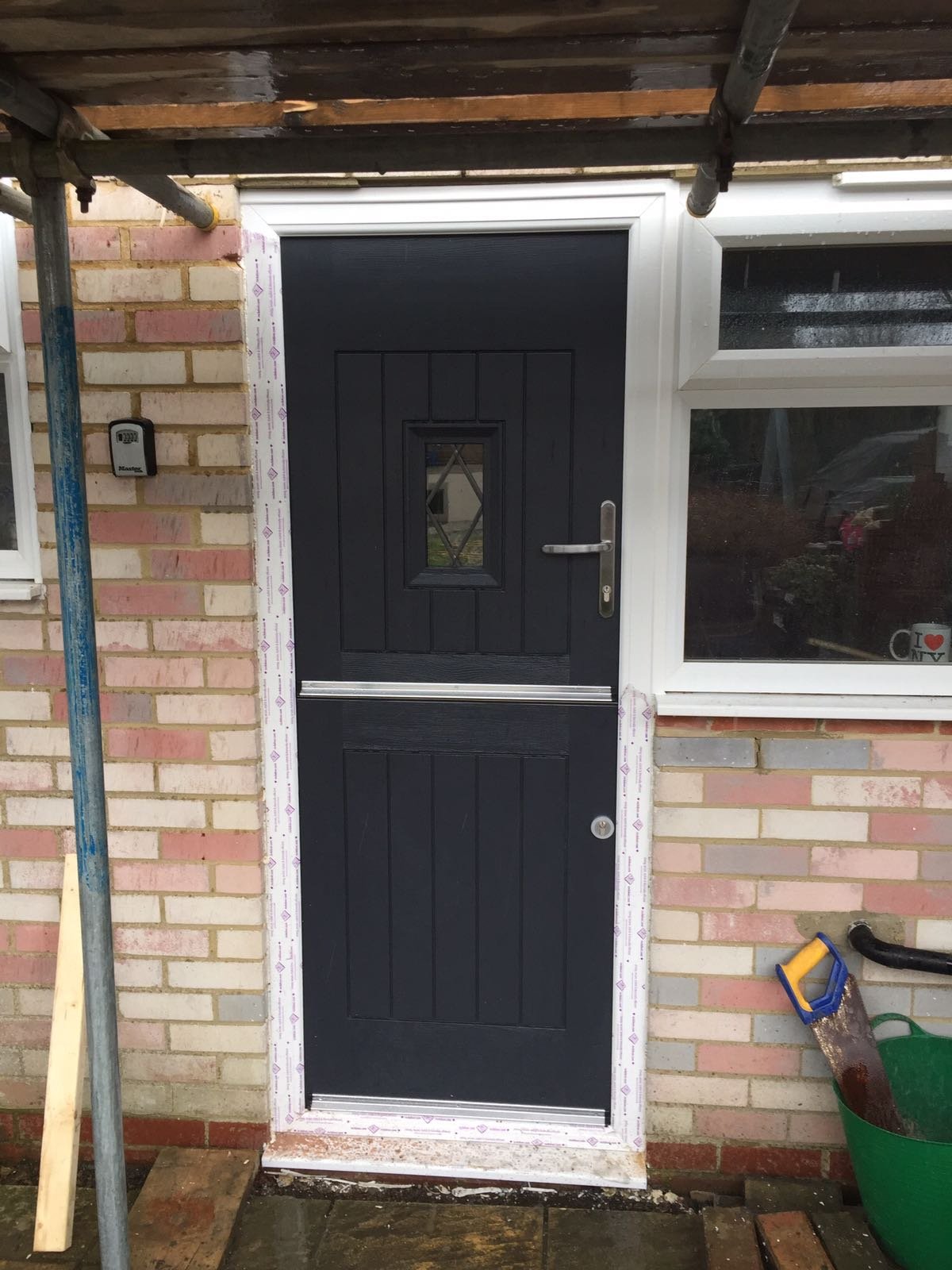 black stable door