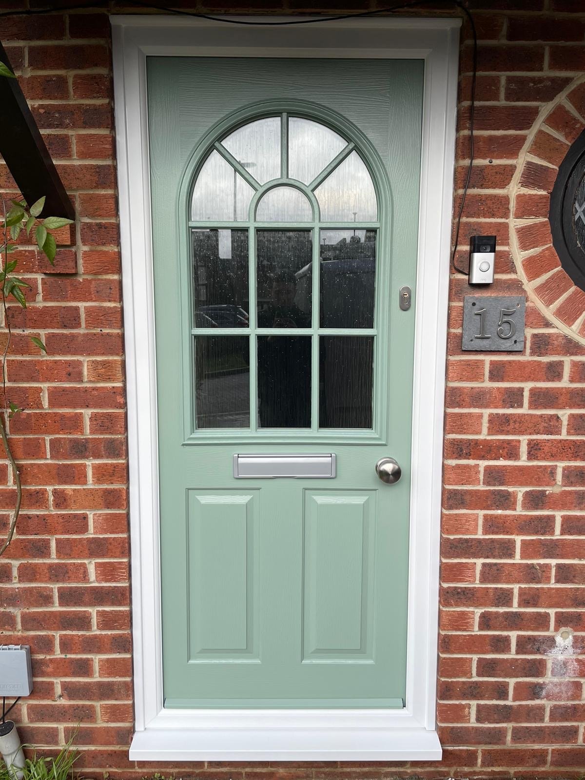 made to measure traditional chartwell green composite door
